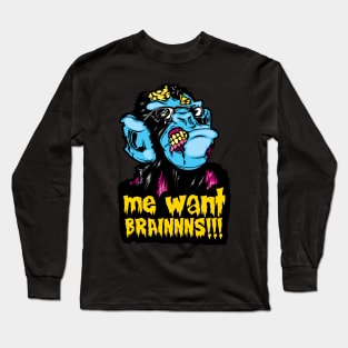 Zombie Monkey Long Sleeve T-Shirt